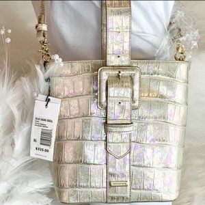 BRAHMIN FAITH IVORY CALYPSO POUCHETTE